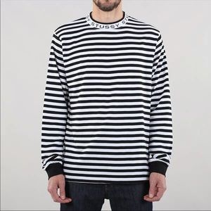 Stussy Jacquard Neck L/S